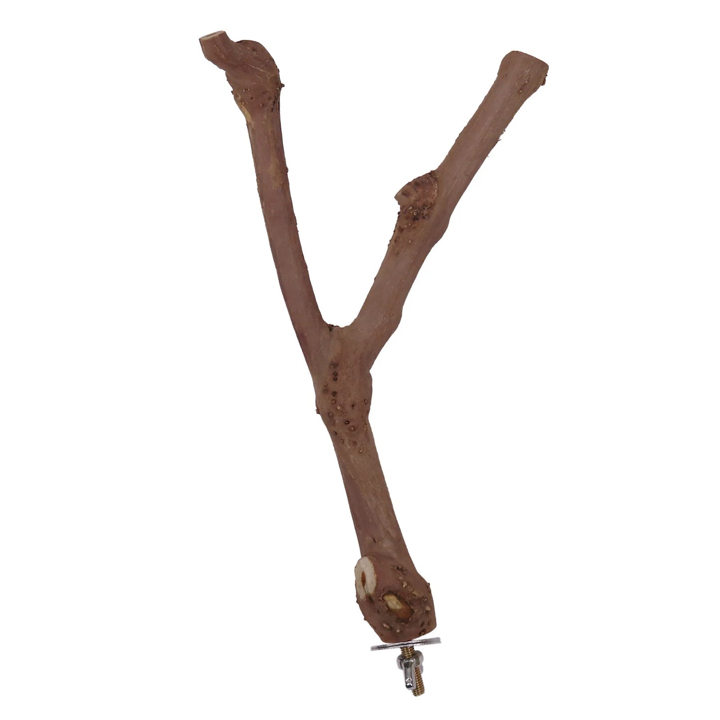 Natural Grapevine Wood Bird Perch – Parrot Stand, Chew Toy & Claw Grinding Accessory for Cockatiels, Parakeets & Small Birds
