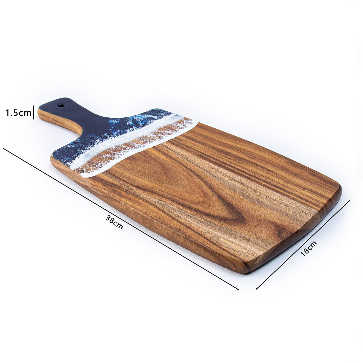 Handcrafted board styled with snacks and appetizers