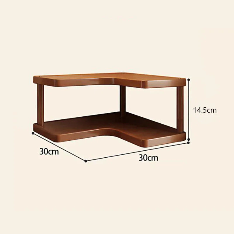 Wooden Kitchen Storage Rack – Multi-Tier Countertop Organizer for Tea, Coffee & Home Essentials