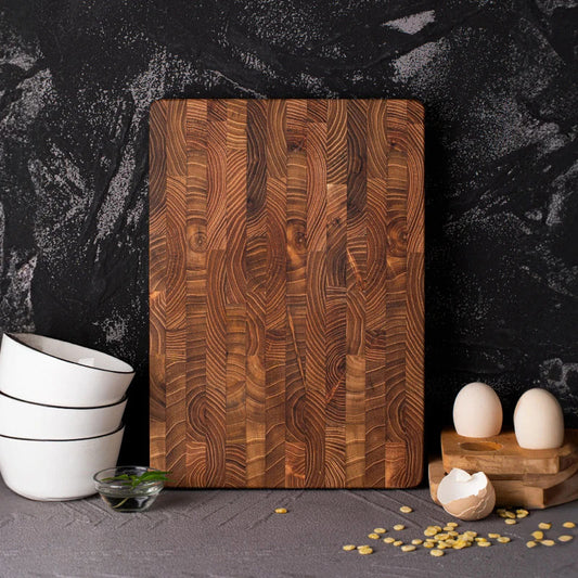 Teak Wood Cutting Board | Thick Wooden Chopping Board