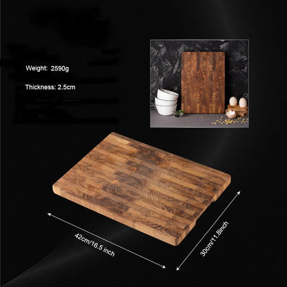 Teak Wood Cutting Board | Thick Wooden Chopping Board